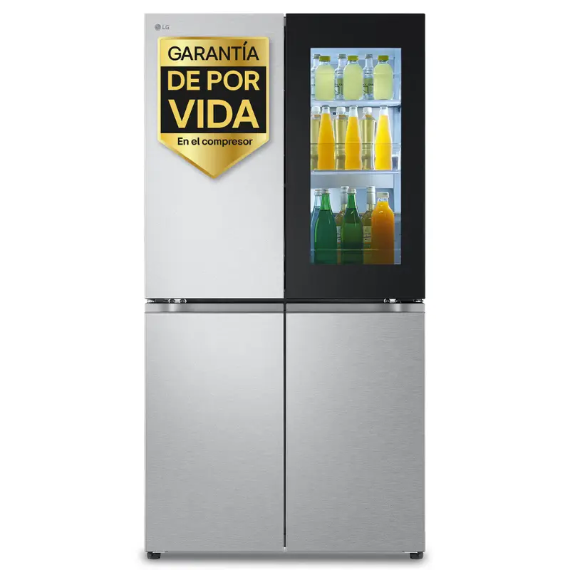 Frigorífico americano – LG GMV960MBDE conventana inteligente