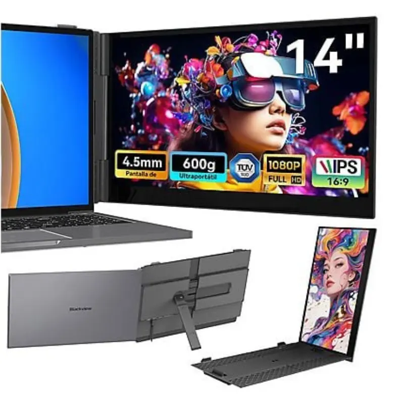 Monitor portátil BLACKVIEW SCM6 14 «, Full-HD, 5 m [OFERTA]