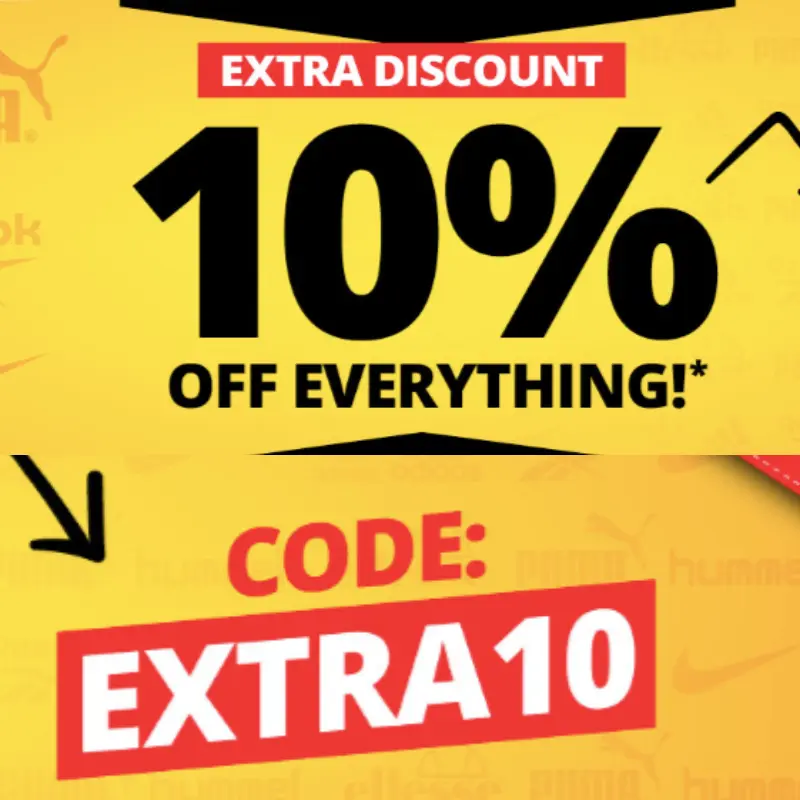 Cupón -10% DTO. EXTRA en TODO en Deporte Outlet