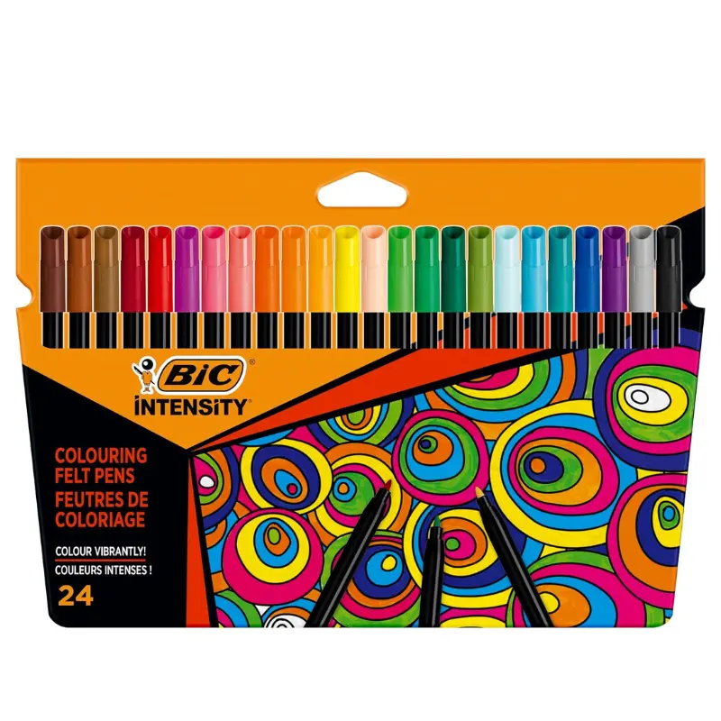 Rotuladores de Punta Fina BIC Intensity (0,9 mm) [OFERTA]