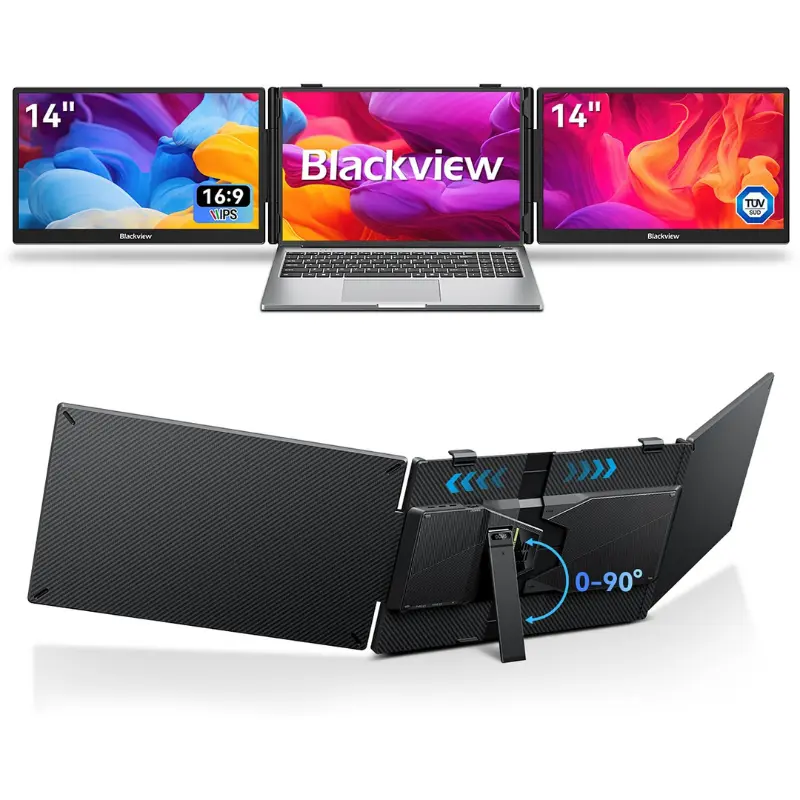 Monitor portátil – BLACKVIEW DCM5 14 «, Full-HD, 5 ms [OFERTA]