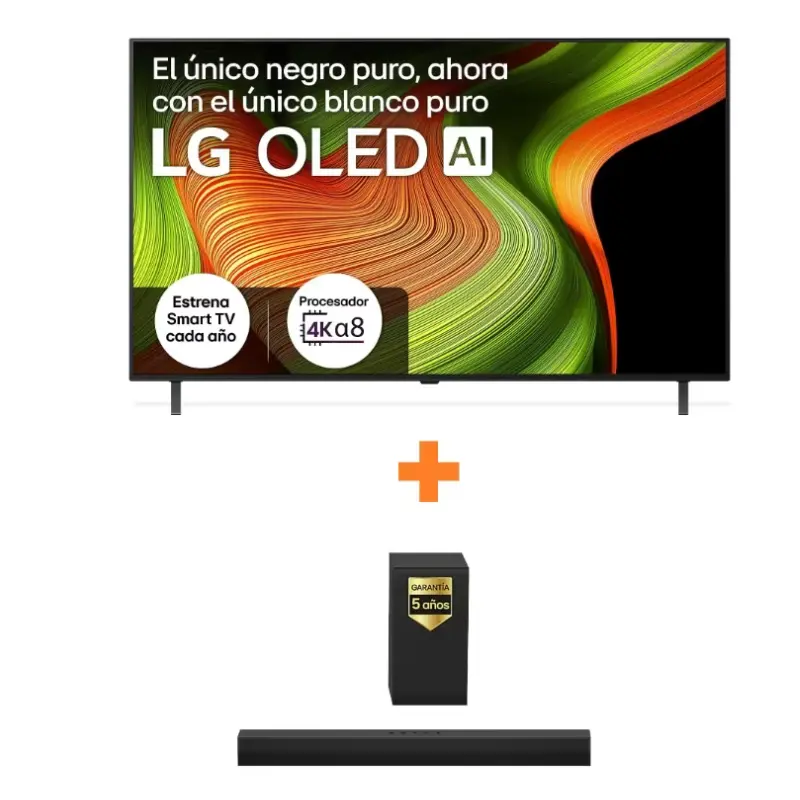 LG OLED55B56LA + Barra Sonido Bluetooth LG S40T [OFERTA]