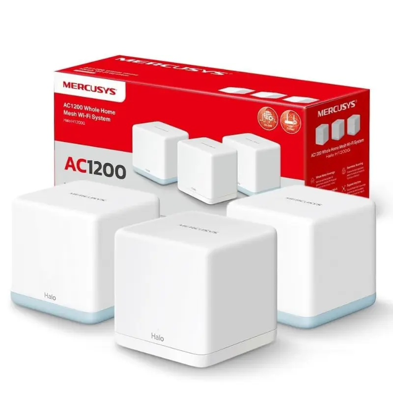 Pack 3 WiFi Mesh MERCUSYS Halo H1200G [OFERTA]