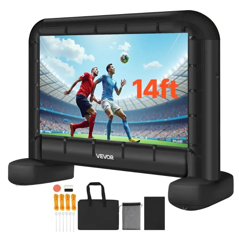 Pantalla de Cine Inflable con Bolsa de Almacenamiento