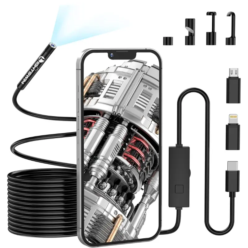 Cámara Endoscopio de 5,5 mm 1920P para smatphone [CUPÓN DESCUENTO]