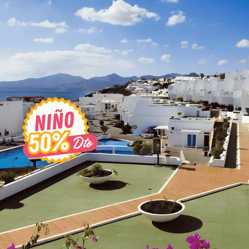 Lanzarote | Desde 3 noches en apartamentos con vistas al mar